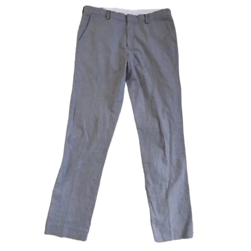 J Crew Urban Bowery Slim Cotton Twill Men’s Pants Sz 34/34 Excellent Condition